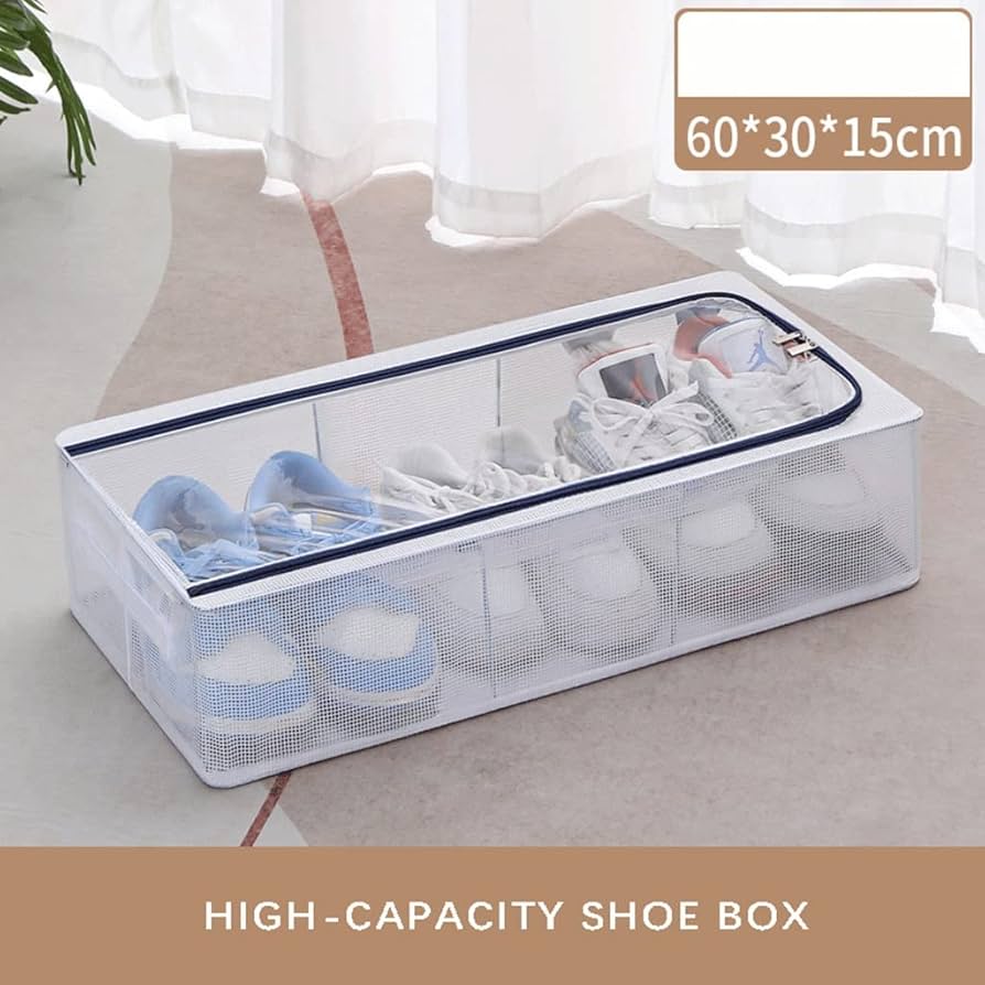 Under Bed Shoe Storage Box