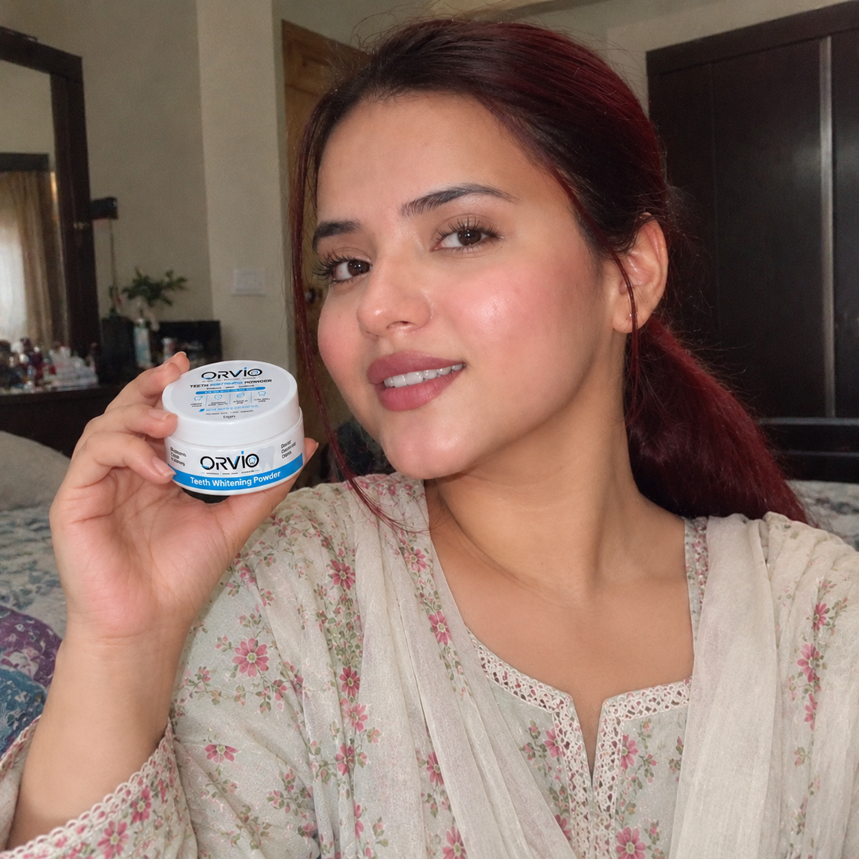 Orvio teeth whitening powder